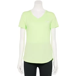 Women's Tek Gear® Essential Short Sleeve Graphic Tee -The Tek Style Shop 2631893 Green Love