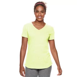 Women's Tek Gear® Essential Short Sleeve Tee -The Tek Style Shop 3090387 Green Romantica