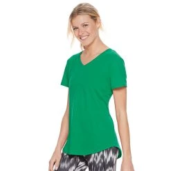 Women's Tek Gear® Essential Short Sleeve Tee -The Tek Style Shop 3090387 Monet Green