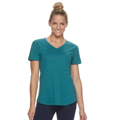 Women's Tek Gear® Essential Short Sleeve Tee -The Tek Style Shop 3090387 Wetlands