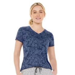 Women's Tek Gear® Essential Burnout Tee -The Tek Style Shop 3090912 Burnout Deep Navy