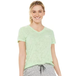 Women's Tek Gear® Essential Burnout Tee -The Tek Style Shop 3090912 Light Green Burnout
