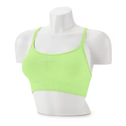 Tek Gear® Seamless Low-Impact Sports Bra -The Tek Style Shop 3280289 Brisk Mint