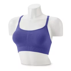 Tek Gear® Seamless Low-Impact Sports Bra -The Tek Style Shop 3280289 Maxwell Purple