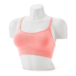 Tek Gear® Seamless Low-Impact Sports Bra -The Tek Style Shop 3280289 Pink Avenue