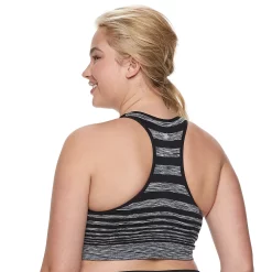 Plus Size Tek Gear® Seamless Low-Impact Sports Bra -The Tek Style Shop 3548821 ALT