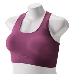 Plus Size Tek Gear® Seamless Low-Impact Sports Bra -The Tek Style Shop 3548821 Ravishing Orchid