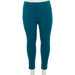 Plus Size Tek Gear® Pocket High-Waisted 7/8 Leggings 16 Plus Size Tek Gear® Pocket High-Waisted 7/8 Leggings -The Tek Style Shop 4219703 Mirando Blue