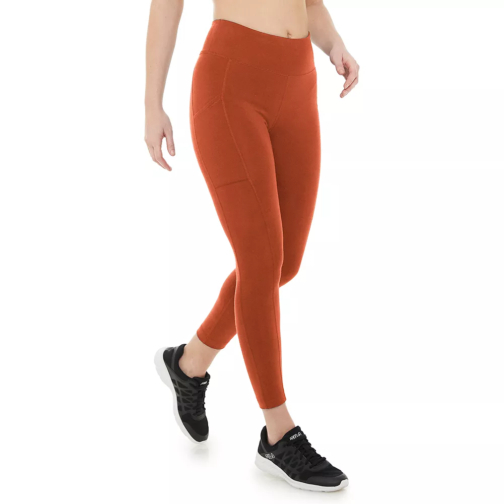 Women's Tek Gear® Essential High-Waisted Leggings 5 Women's Tek Gear® Essential High-Waisted Leggings - Image 5