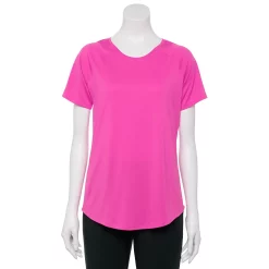 Women's Tek Gear® Baselayer Performance Tee -The Tek Style Shop 4348005 Pink Trillion