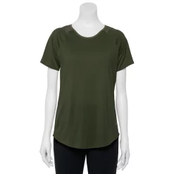 Women's Tek Gear® Baselayer Performance Tee -The Tek Style Shop 4348005 Rich Olive