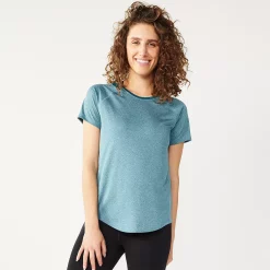 Women's Tek Gear® Baselayer Performance Tee -The Tek Style Shop 4348005 Wetlands