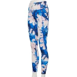 Women's Tek Gear® High-Waisted Pocket Leggings -The Tek Style Shop 4490797 Blue Tie Dye