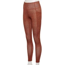 Women's Tek Gear® High-Waisted Pocket Leggings -The Tek Style Shop 4490797 Brown Cheetah