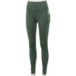 Women's Tek Gear® High-Waisted Pocket Leggings -The Tek Style Shop 4490797 Esta Olive