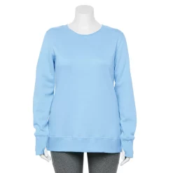Plus Size Tek Gear® Ultrasoft Fleece Crewneck Sweatshirt -The Tek Style Shop 5000133 Baron River