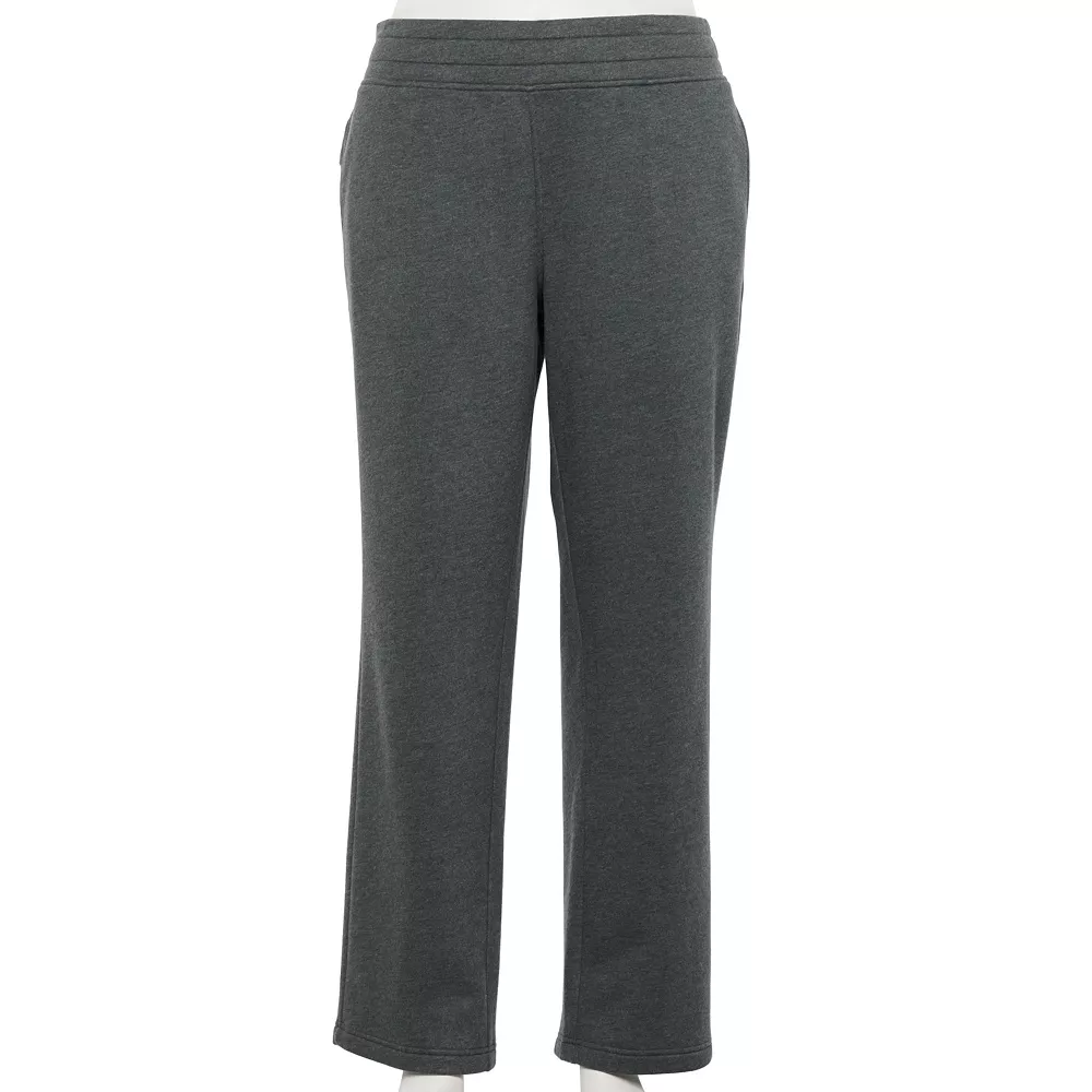 Plus Size Tek Gear® Ultrasoft Midrise Fleece Pants 2 Plus Size Tek Gear® Ultrasoft Midrise Fleece Pants - Image 2