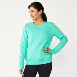 Women's Tek Gear® Ultrasoft Fleece Sweatshirt -The Tek Style Shop 5011252 Aruba Bay