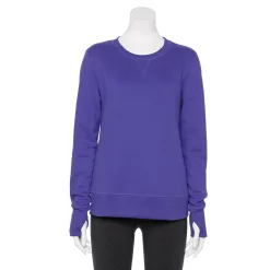 Women's Tek Gear® Ultrasoft Fleece Sweatshirt -The Tek Style Shop 5011252 Blake Grape