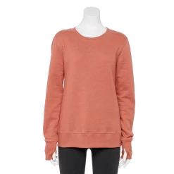 Women's Tek Gear® Ultrasoft Fleece Sweatshirt -The Tek Style Shop 5011252 Inspire Mauve