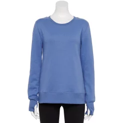 Women's Tek Gear® Ultrasoft Fleece Sweatshirt -The Tek Style Shop 5011252 Kingsley Blue