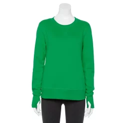 Women's Tek Gear® Ultrasoft Fleece Sweatshirt -The Tek Style Shop 5011252 Monet Green