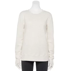 Women's Tek Gear® Ultrasoft Fleece Sweatshirt -The Tek Style Shop 5011252 Oatmeal Heather