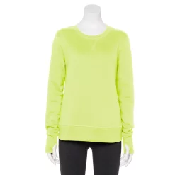 Women's Tek Gear® Ultrasoft Fleece Sweatshirt -The Tek Style Shop 5011252 Real Lemon