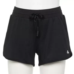 Women's Tek Gear® Knit Running Shorts -The Tek Style Shop 5015166 Mineral Black