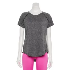 Women's Tek Gear® Performance Core Crewneck Tee 44 Women's Tek Gear® Performance Core Crewneck Tee -The Tek Style Shop 5015168 Charcoal