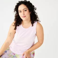 Women's Tek Gear® Core Crewneck Tank 63 Women's Tek Gear® Core Crewneck Tank -The Tek Style Shop 5019963 Adoring Lilac