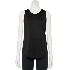 Women's Tek Gear® Core Crewneck Tank 53 Women's Tek Gear® Core Crewneck Tank -The Tek Style Shop 5019963 Black