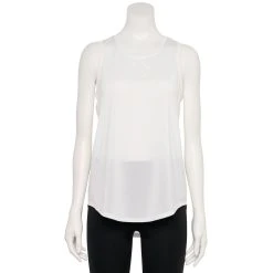 Women's Tek Gear® Core Crewneck Tank 59 Women's Tek Gear® Core Crewneck Tank -The Tek Style Shop 5019963 White