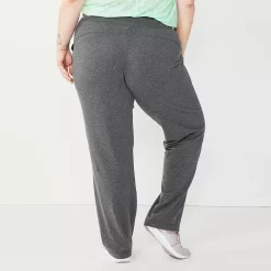 Plus Size Tek Gear® Essential Straight-Leg Pants -The Tek Style Shop 5023606 ALT