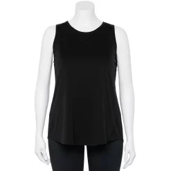 Plus Size Tek Gear® Performance Core Tank -The Tek Style Shop 5025837 Black