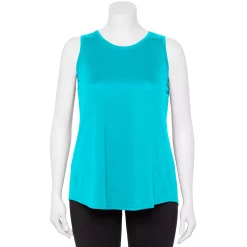 Plus Size Tek Gear® Performance Core Tank -The Tek Style Shop 5025837 Tremendous Teal