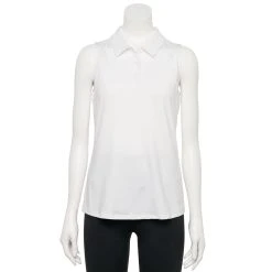 Women's Tek Gear® Sleeveless Golf Polo 14 Women's Tek Gear® Sleeveless Golf Polo -The Tek Style Shop 5068427 Modern White