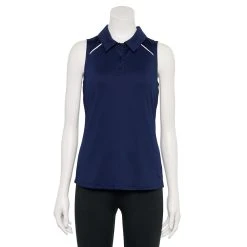 Women's Tek Gear® Sleeveless Golf Polo 16 Women's Tek Gear® Sleeveless Golf Polo -The Tek Style Shop 5068427 Navy Romance