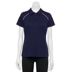 Women's Tek Gear® Button Placket Golf Polo 10 Women's Tek Gear® Button Placket Golf Polo -The Tek Style Shop 5068430 Navy Romance