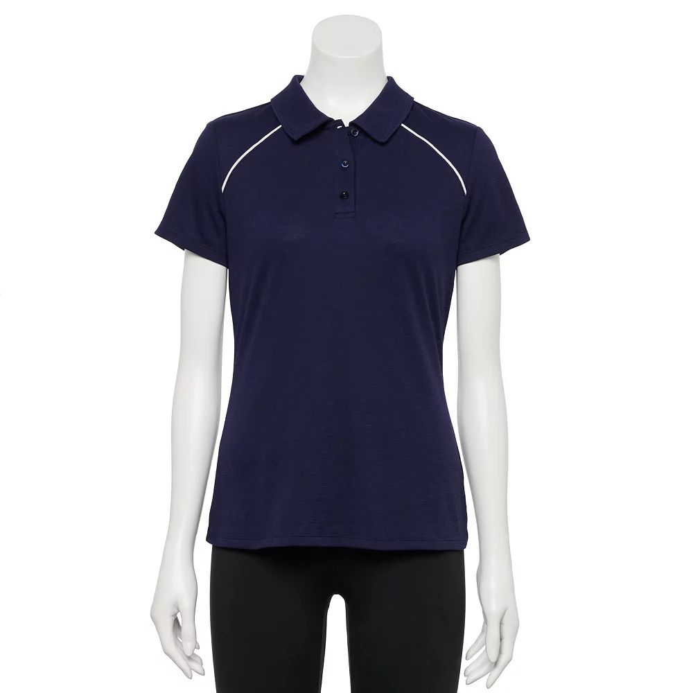 Women's Tek Gear® Button Placket Golf Polo 4 Women's Tek Gear® Button Placket Golf Polo - Image 4