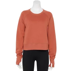 Women's Tek Gear® Ultrasoft Fleece Oversized Sweatshirt -The Tek Style Shop 5128574 Inspire Mauve