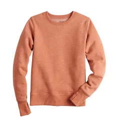 Petite Tek Gear® Ultrasoft Fleece Crewneck Sweatshirt -The Tek Style Shop 5146364 ALT2