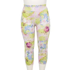 Plus Size Tek Gear® Pocket High-Waisted Capri Leggings 28 Plus Size Tek Gear® Pocket High-Waisted Capri Leggings -The Tek Style Shop 5182885 Lilac Swirled