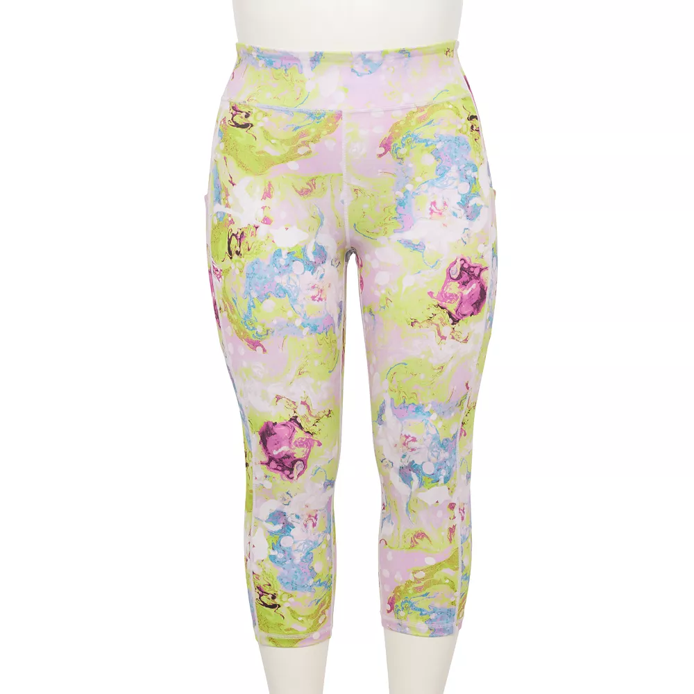 Plus Size Tek Gear® Pocket High-Waisted Capri Leggings 11 Plus Size Tek Gear® Pocket High-Waisted Capri Leggings - Image 11