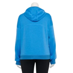 Plus Size Tek Gear® Stretch Fleece Hoodie -The Tek Style Shop 5187105 ALT