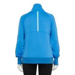 Plus Size Tek Gear® Stretch Fleece Funnel Neck Top -The Tek Style Shop 5198043 ALT