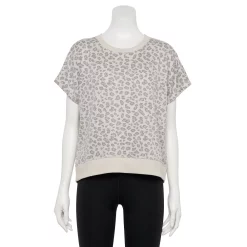 Women's Tek Gear® Stretch Fleece Top 15 Women's Tek Gear® Stretch Fleece Top -The Tek Style Shop 5208389 Gray Leopard