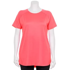 Plus Size Tek Gear® High Slit Tunic Tee -The Tek Style Shop 5227026 Melon Energy