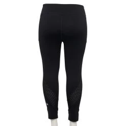 Plus Size Tek Gear® Perforated High-Waisted 7/8 Leggings -The Tek Style Shop 5227247 ALT