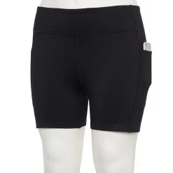 Plus Size Tek Gear® Core 5-in. High-Waisted Bike Shorts